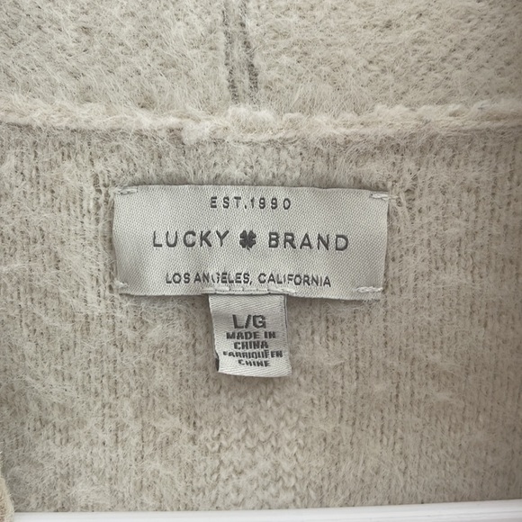 Lucky brand cardigan size large - Picture 2 of 4